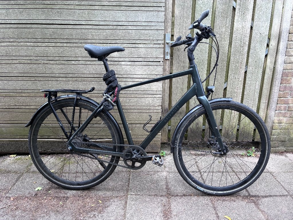 Stads-/vakantiefiets, Fietsen en Brommers, Fietsen | Heren | Herenfietsen, Gebruikt, Overige merken, 57 tot 61 cm, Versnellingen
