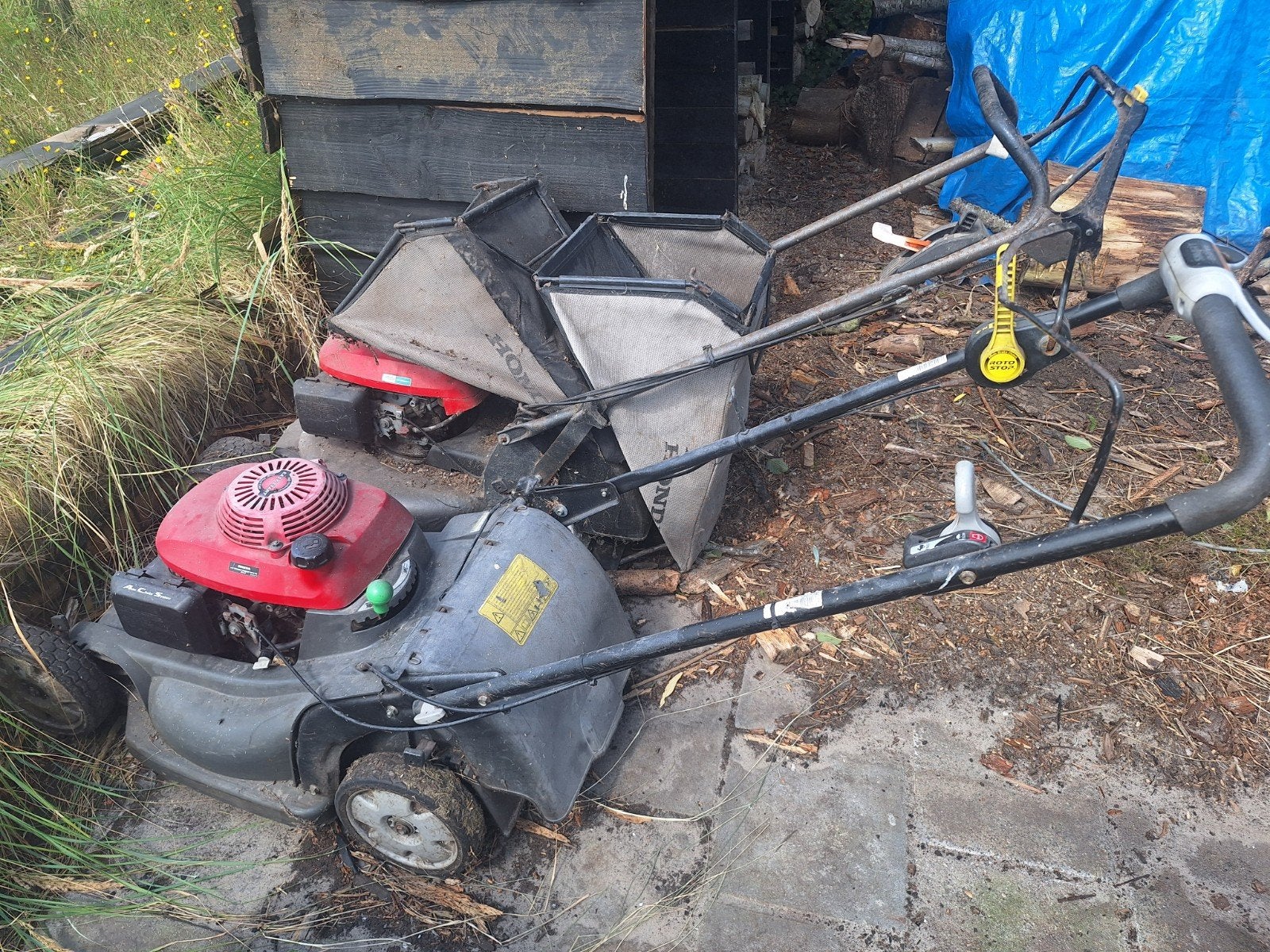 Honda grasmaaier - Benzine - Gebruikt, Ophalen, Cirkelmaaier, Honda, Gebruikt