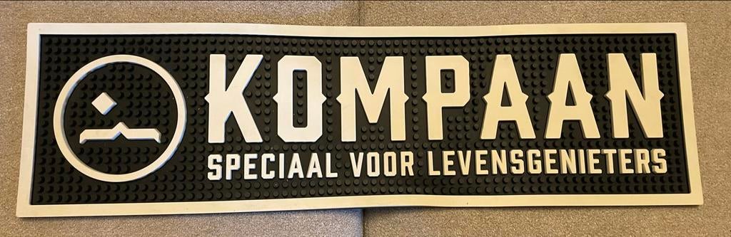 Kompaan bar mat - Speciaal voor levensgenieters, Verzamelen, Biermerken, Ophalen of Verzenden, Nieuw, Overige merken