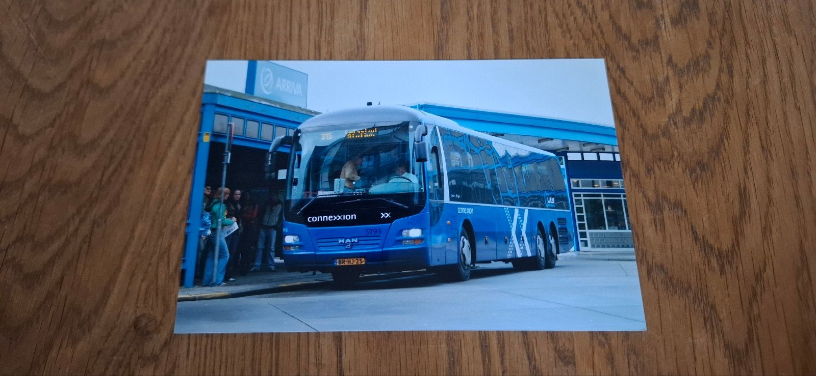 Bus foto Connexxion 5793 - Heerenveen, Ophalen of Verzenden, Zo goed als nieuw, Bus of Metro, Overige typen
