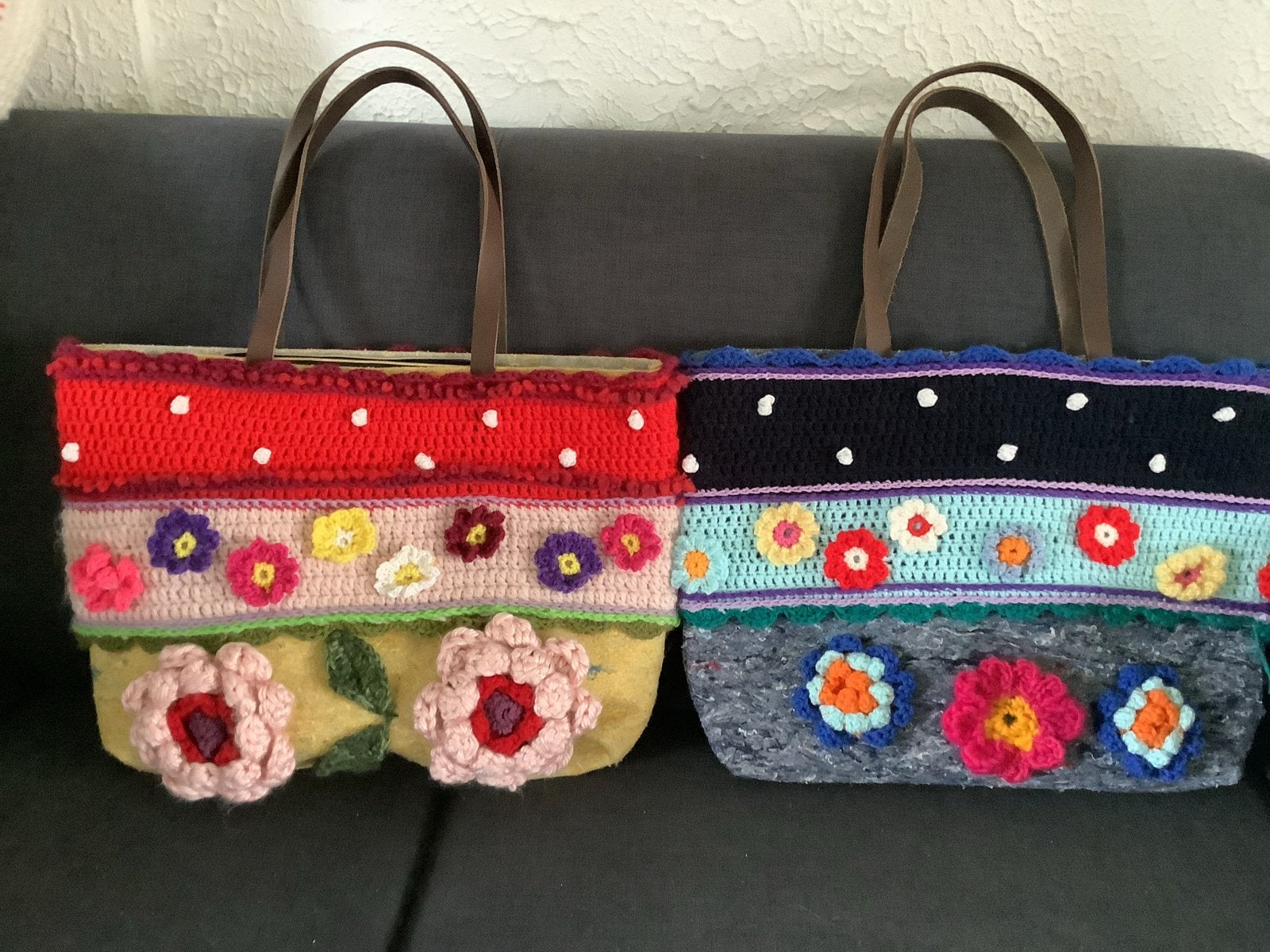 Schoudertas met Leren Handvatten, Overige merken, Overige kleuren, Nieuw, Ophalen of Verzenden