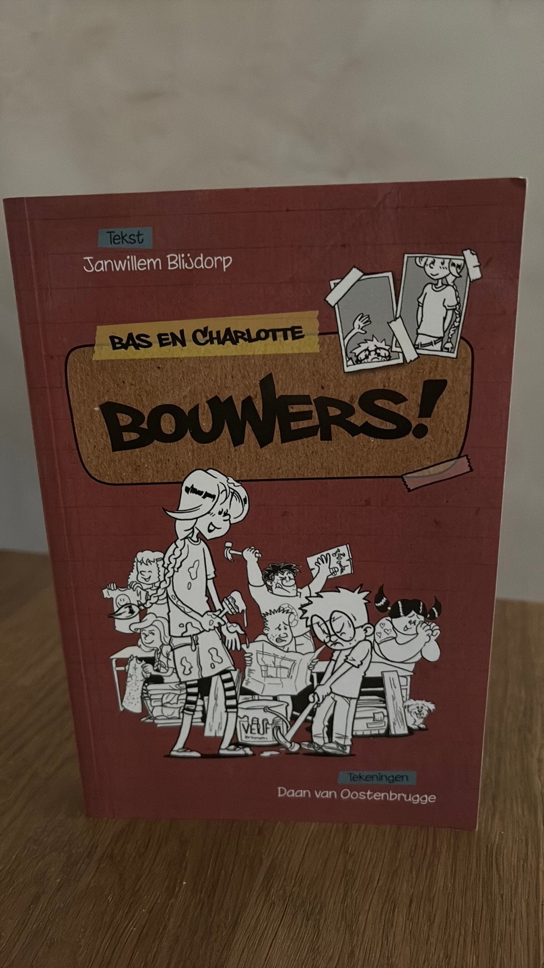 Janwillem Blijdorp - Bouwers! Deel 5 Bas&Charlotte, Ophalen of Verzenden, Zo goed als nieuw, Janwillem Blijdorp