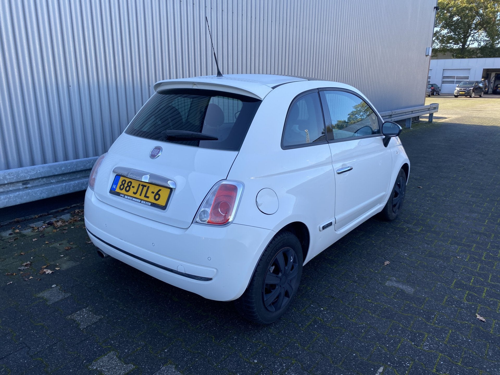 Fiat 500 1.2 Sport AUTOMAAT, 154Dkm.NAP, Clima, Pano, PDC, n, Euro 5, 4 cilinders, Leder en Stof, Wit