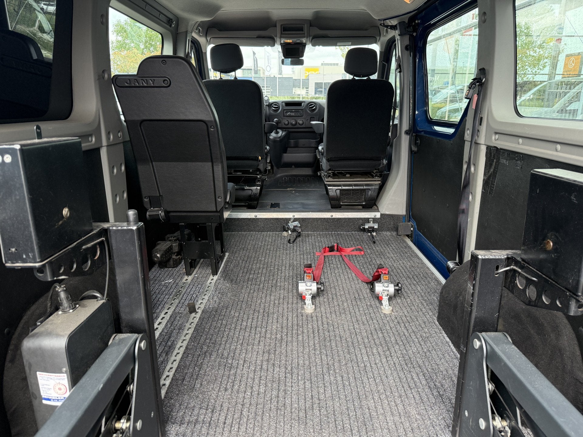 Opel Movano 3+1 Rolstoelbus / Scootmobielbus 2.3 CDTI L1H1 (, Auto's, Bestelauto's, Euro 5, Stof, Gebruikt, Zwart