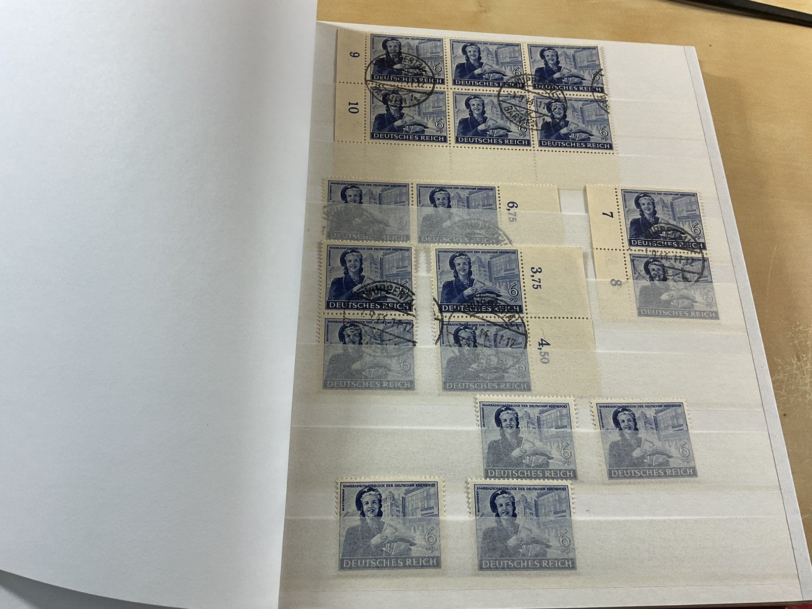 Stockboekje Duitse Rijk, Postzegels en Munten, Postzegels | Volle albums en Verzamelingen, Ophalen of Verzenden, Buitenland