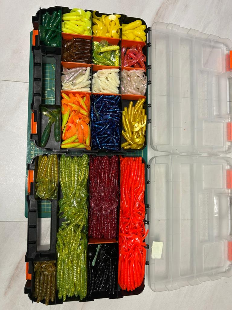 Diver worm shad in verschillende kleuren en soorten., Ophalen of Verzenden, Nieuw, Overige typen