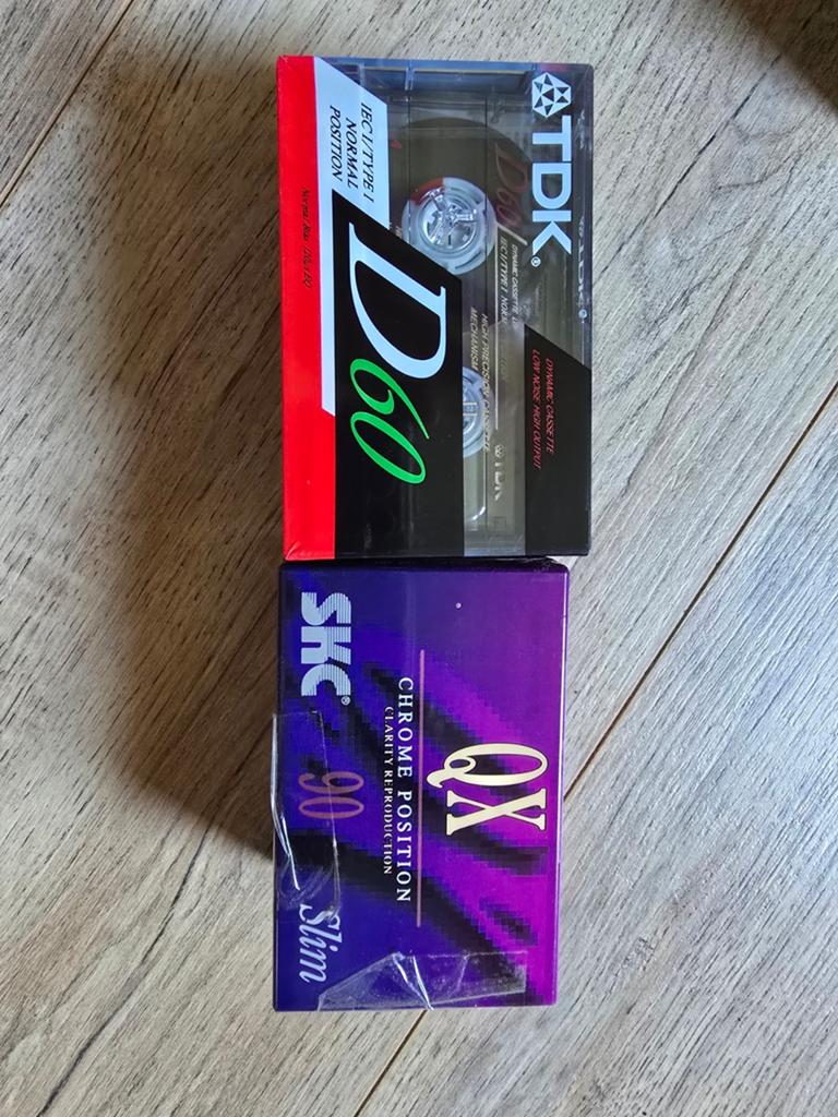 Nieuwe TDK D60 en SKC chroom QX 90 cassettebandjes, 2 t/m 25 bandjes, Overige genres, Ophalen of Verzenden, Nieuw in verpakking