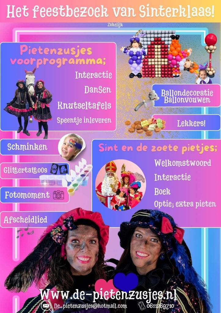 FEESTBEZOEK VAN SINTERKLAAS!, Ophalen of Verzenden, Nieuw
