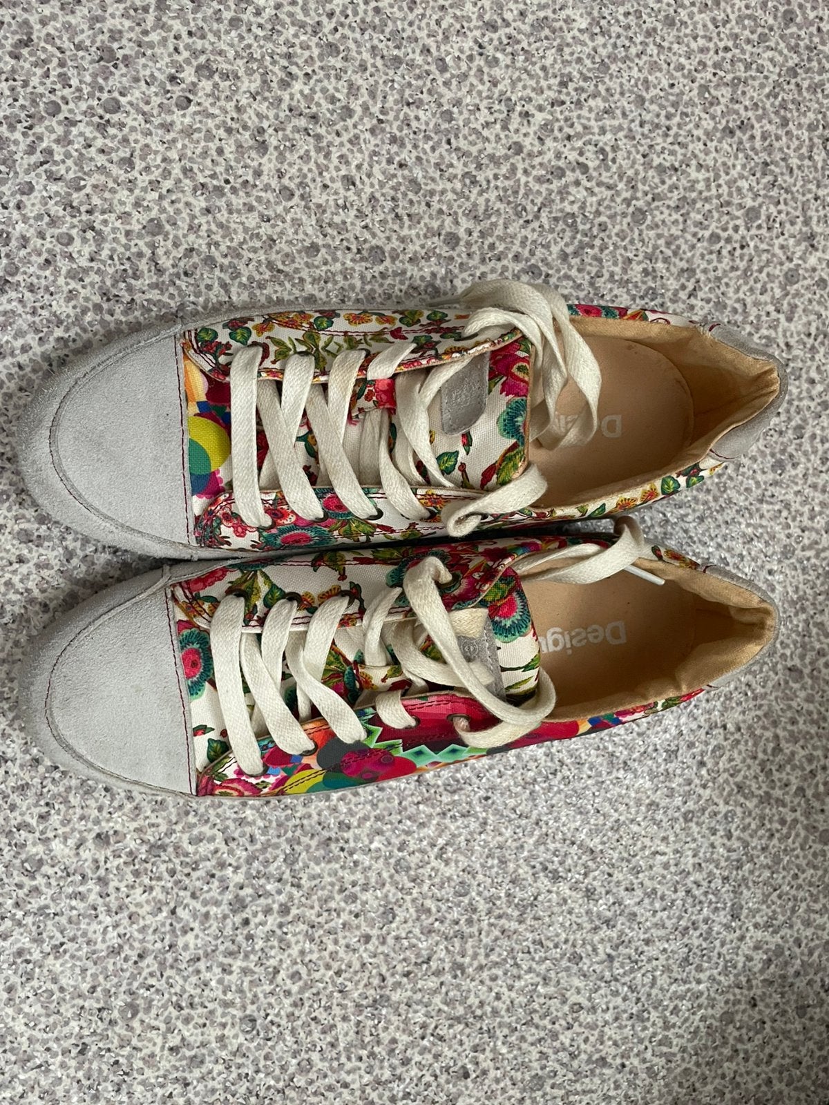 Gympen maat 38 merk Desigual, Ophalen, Overige kleuren, Sneakers of Gympen, Gedragen