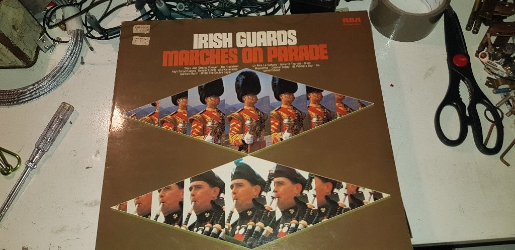 lp Irish Guards-marches on parade (Z222-45), Cd's en Dvd's, Vinyl | Overige Vinyl, Ophalen of Verzenden, Zo goed als nieuw, 12 inch