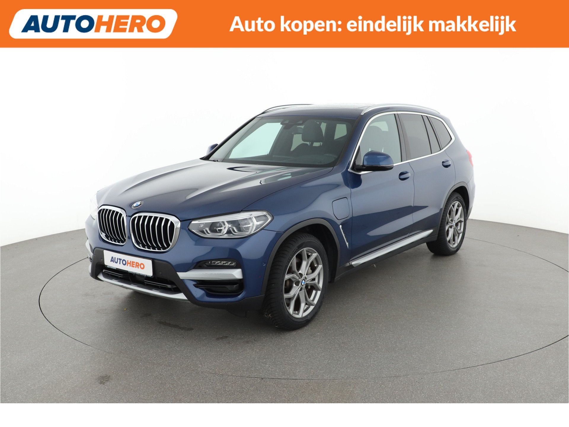 BMW X3 xDrive30e |BS04129| (bj 2020, automaat), Auto's, 1998 cc, Gebruikt, 4 cilinders, Blauw