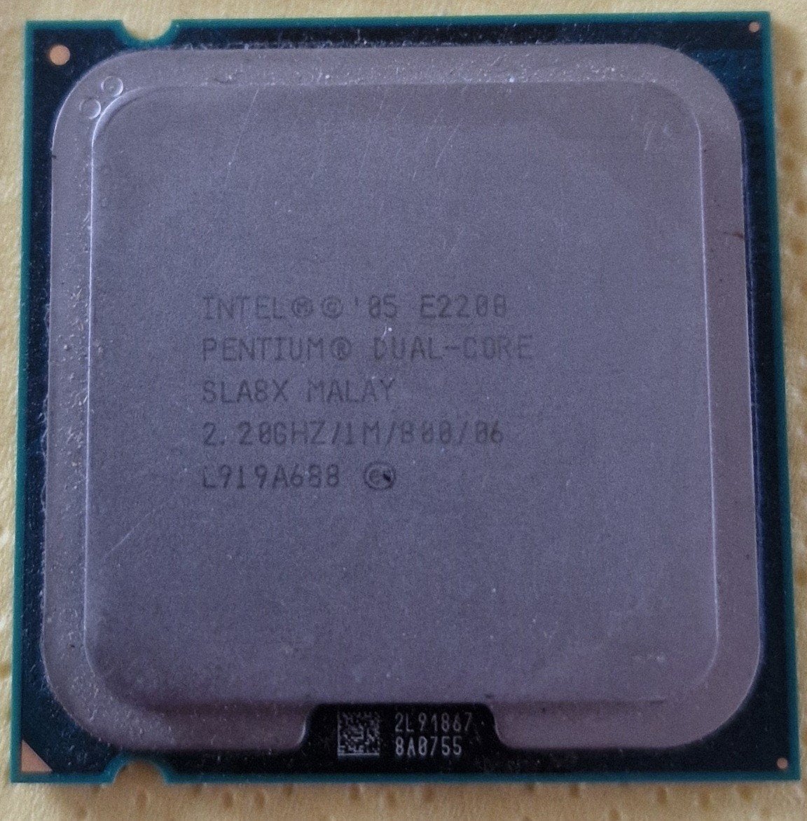 intel e2200, Zo goed als nieuw, Intel e2200, 2-core, Socket 775