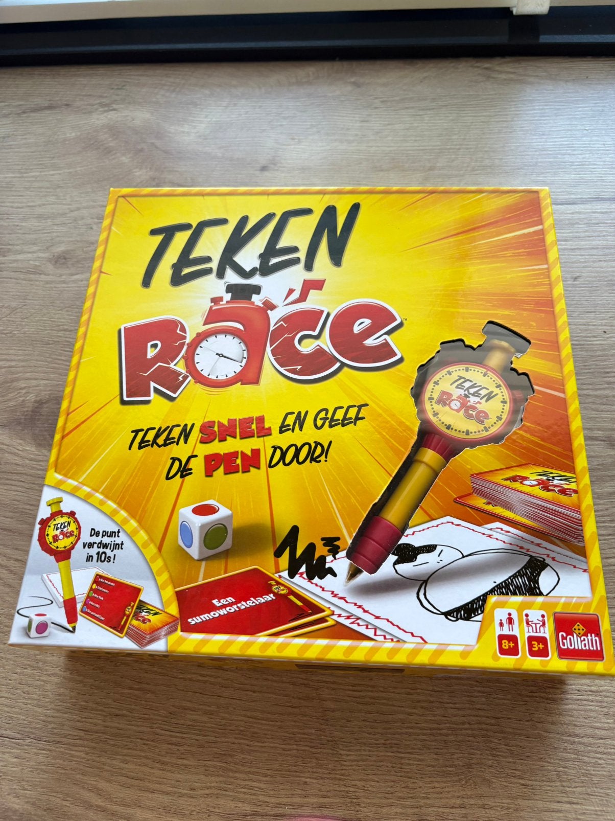 teken race. nieuw   Goliath, Ophalen of Verzenden, Nieuw, Ontdekken