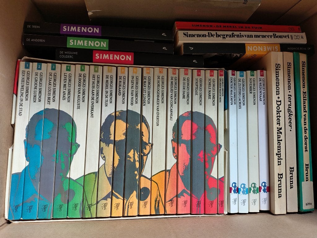 Simenon, romans en Maigret, Boeken, Ophalen, Gelezen, Georges Simenon, Nederland