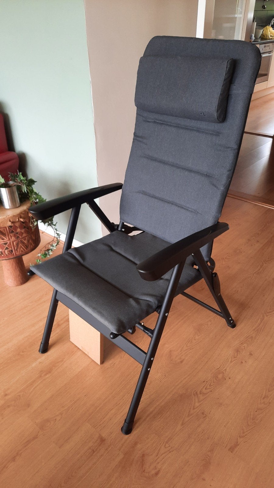 ANWB standenstoel Verona, zwartgrijs., Ophalen, Nieuw, Campingstoel
