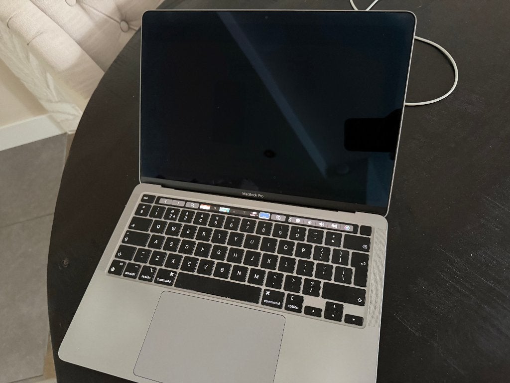 MacBook Pro 13 inch M2 (2022) 16 GB / 256 GB Touch Bar, Gebruikt, 256 GB, Qwerty, 13 inch
