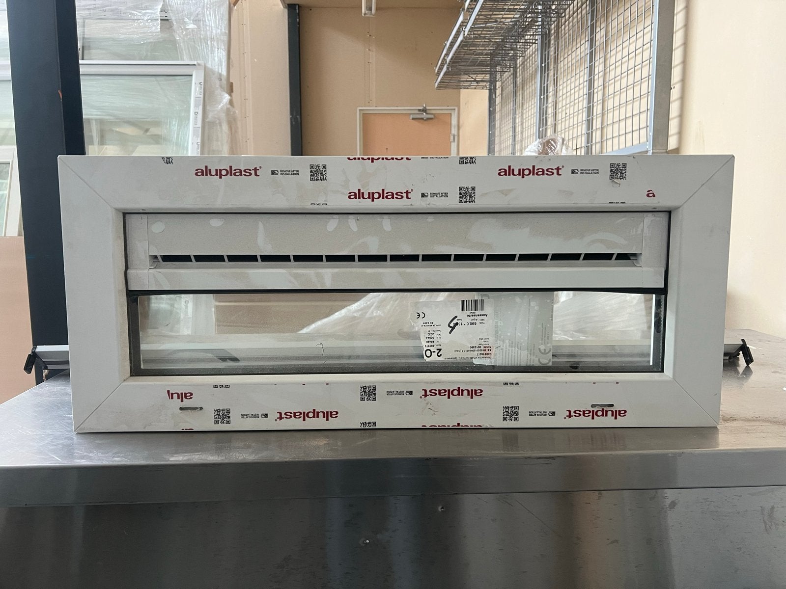 Aluplast kunststof kozijn met ventilatierooster, Ophalen, Kunststof, Minder dan 80 cm, Overige typen