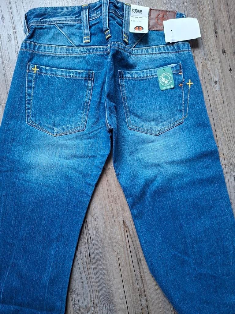 KUYICHI Sugar low loose flared jeans W27 L32, Blauw, KUYICHI, Nieuw, Ophalen of Verzenden