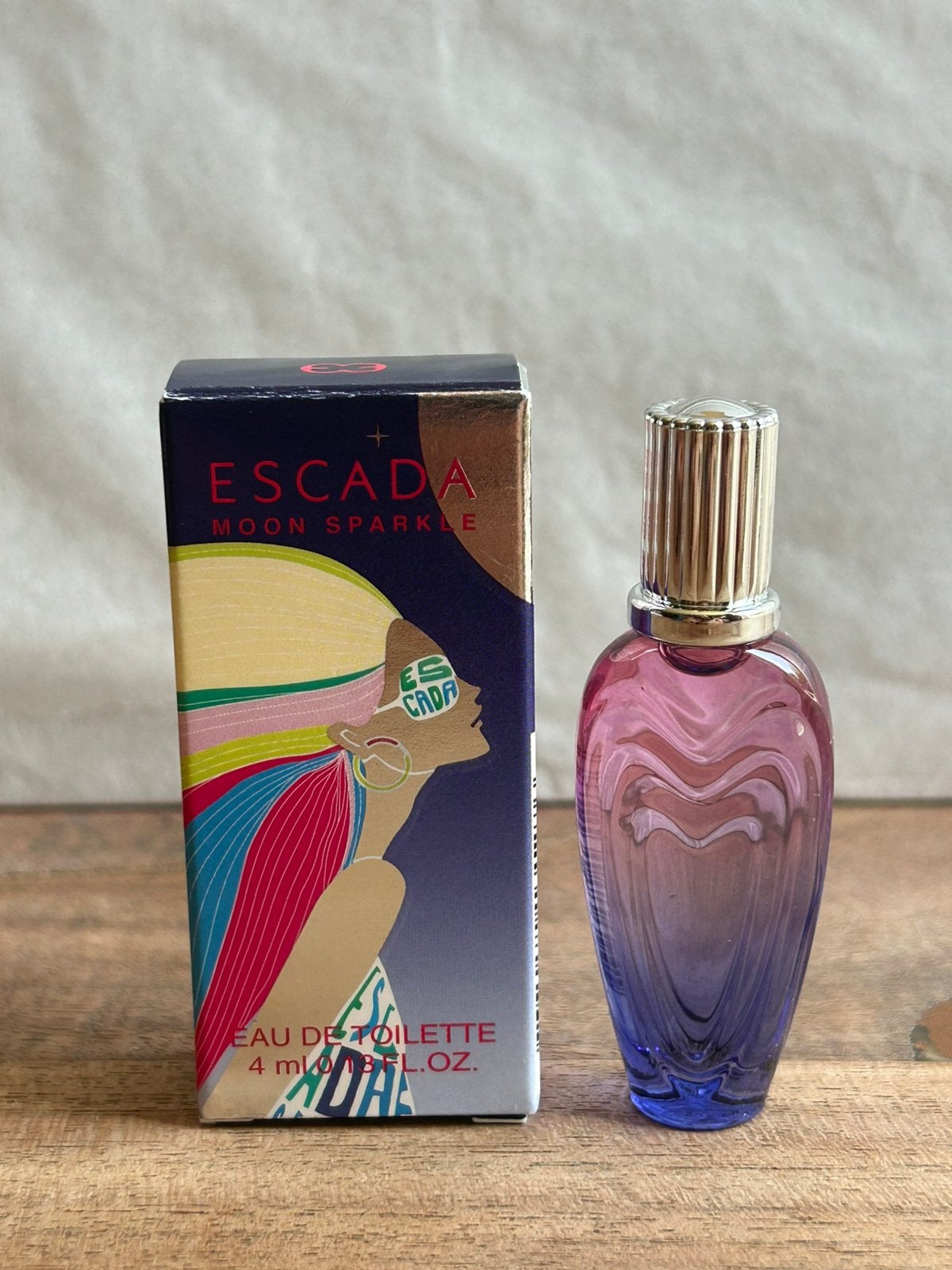 Escada - moon sparkle miniatuur 4ml edt, Ophalen of Verzenden, Nieuw