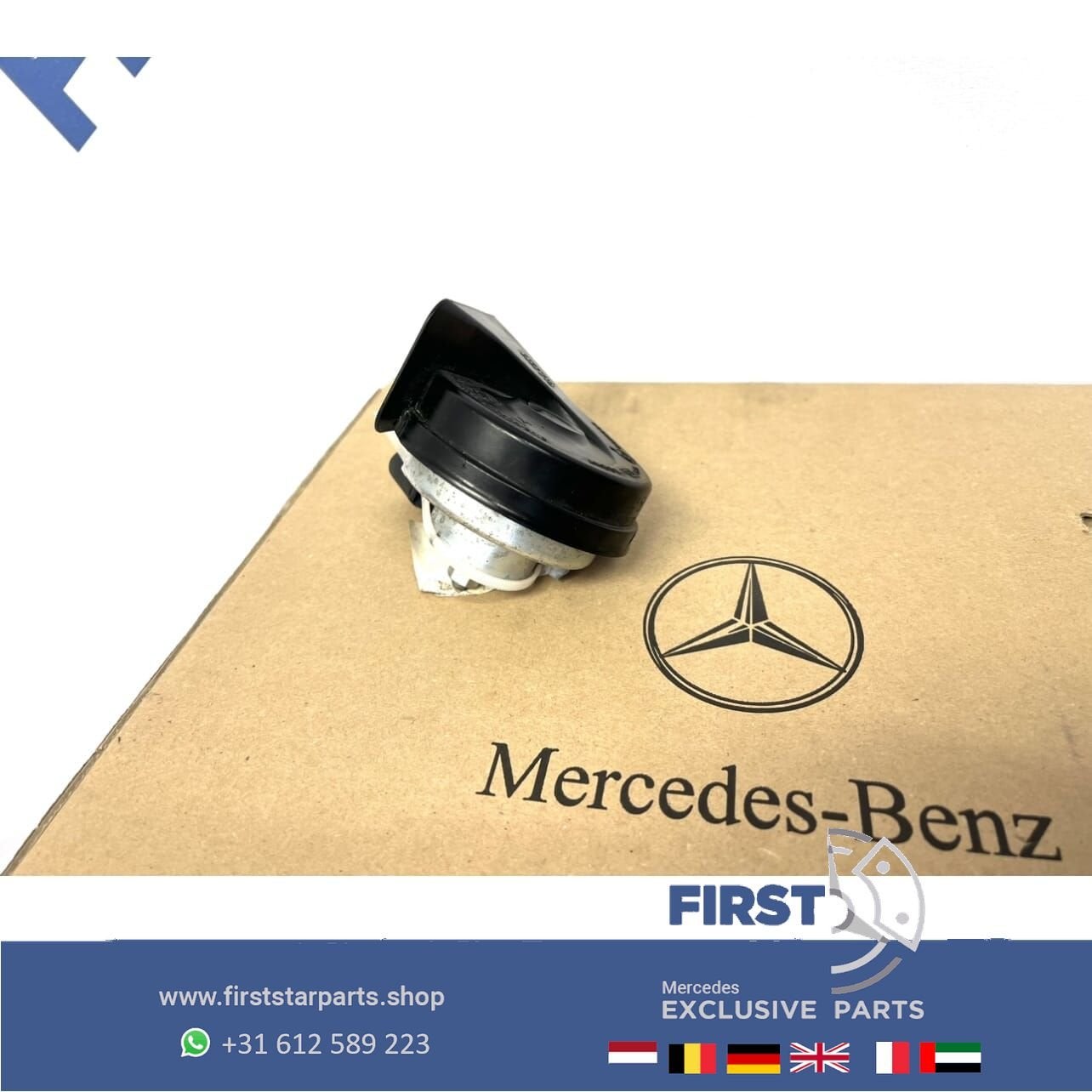 CLAXON Mercedes A B C CL CLA CLS E G GL GLA GLB GLC GLE GLS, Auto-onderdelen, Gebruikt, -, Ophalen of Verzenden, -