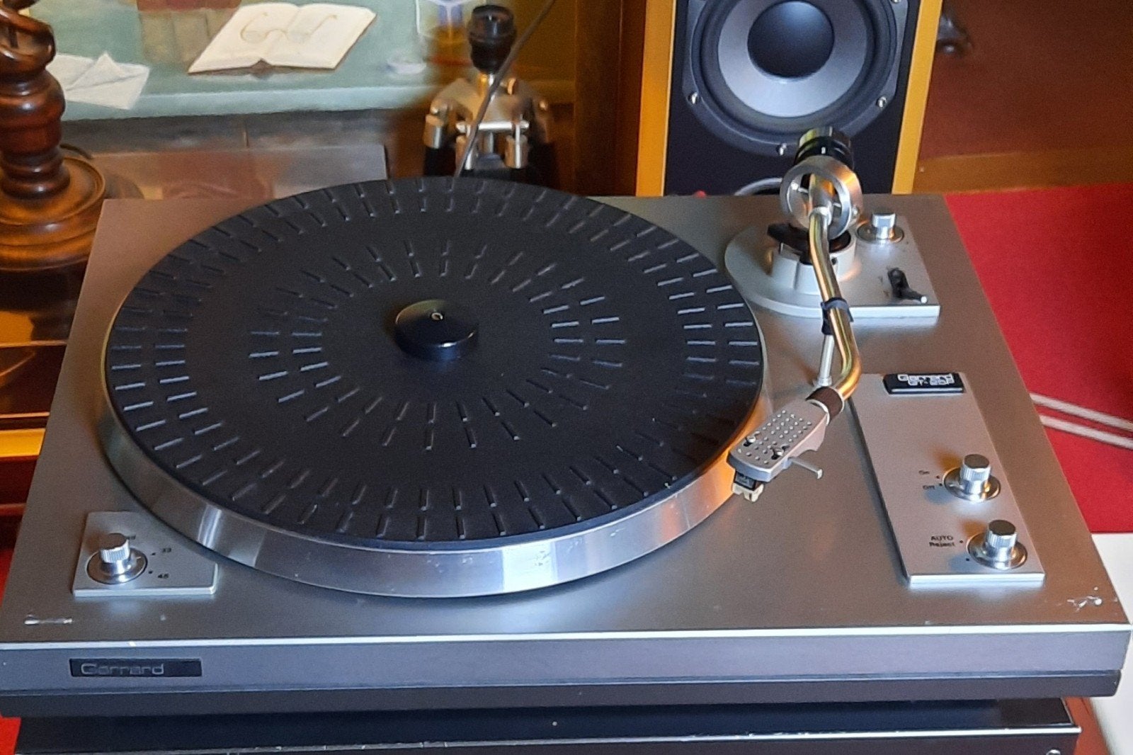 Te koop Garrard Gt-25p met shure m75 type D element ✅️, Ophalen, Overige merken