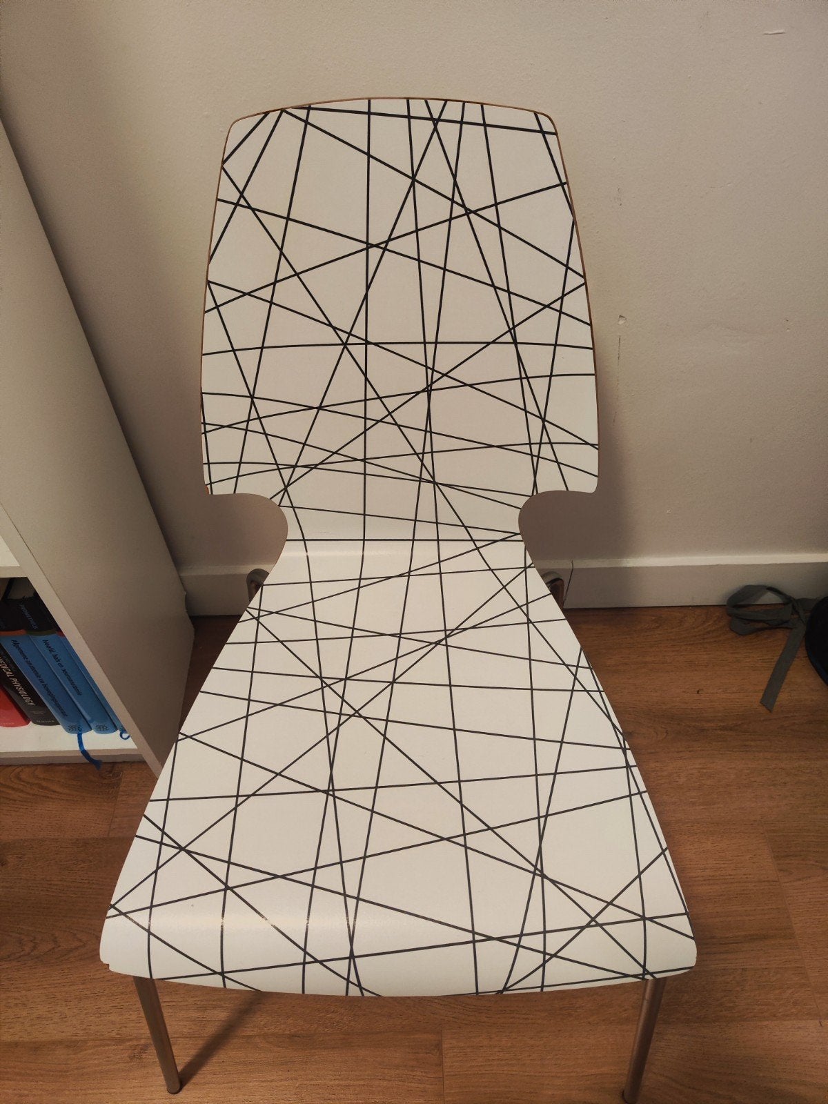 Ikea Vilmar stoel, goede staat, Ophalen, Modern design, Wit, Zo goed als nieuw