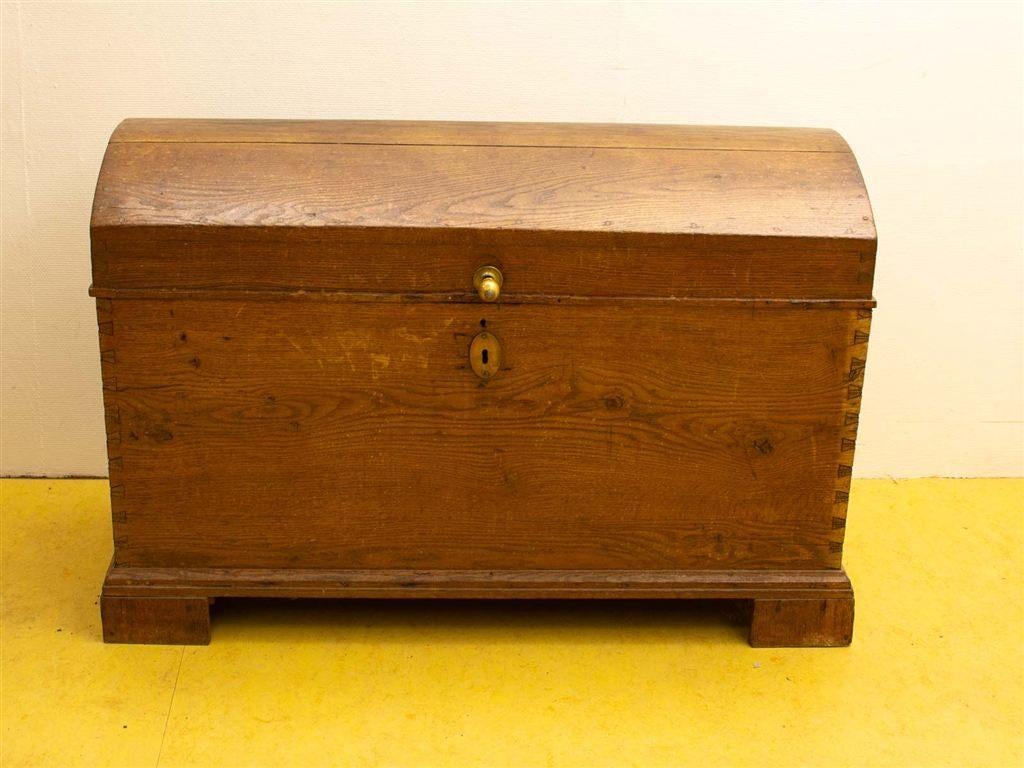 Houten dekenkist 29761, Ophalen of Verzenden, Gebruikt, 50 tot 100 cm