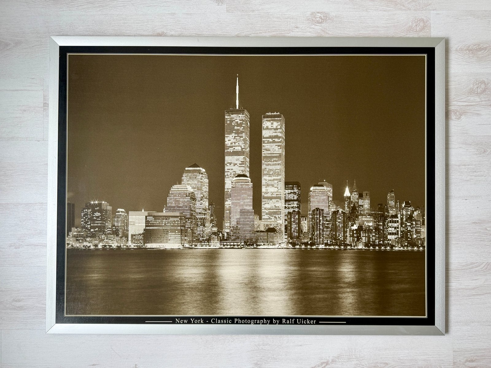 Ingelijste foto New York Twin Towers - Ralf Uicker, Ophalen