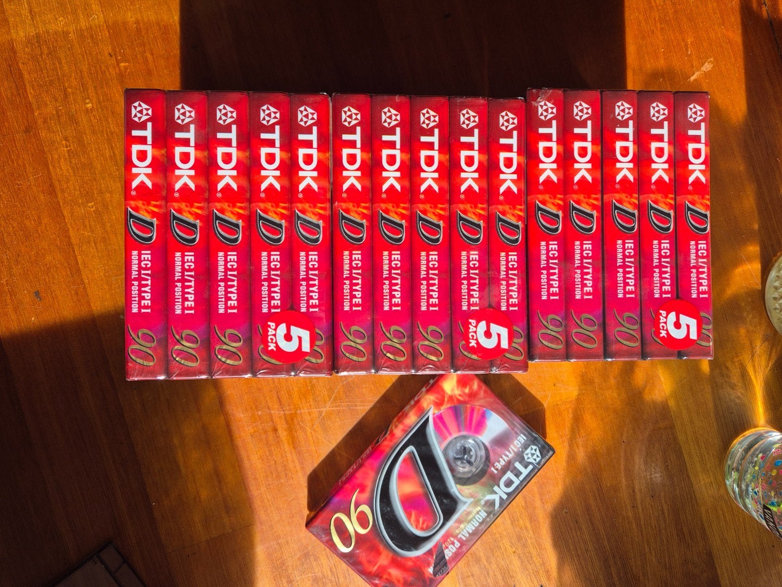 TDK D90 cassettebandjes 16-pack – geseald – Type I, Cd's en Dvd's, Overige genres, Ophalen of Verzenden, Nieuw in verpakking, Onbespeeld