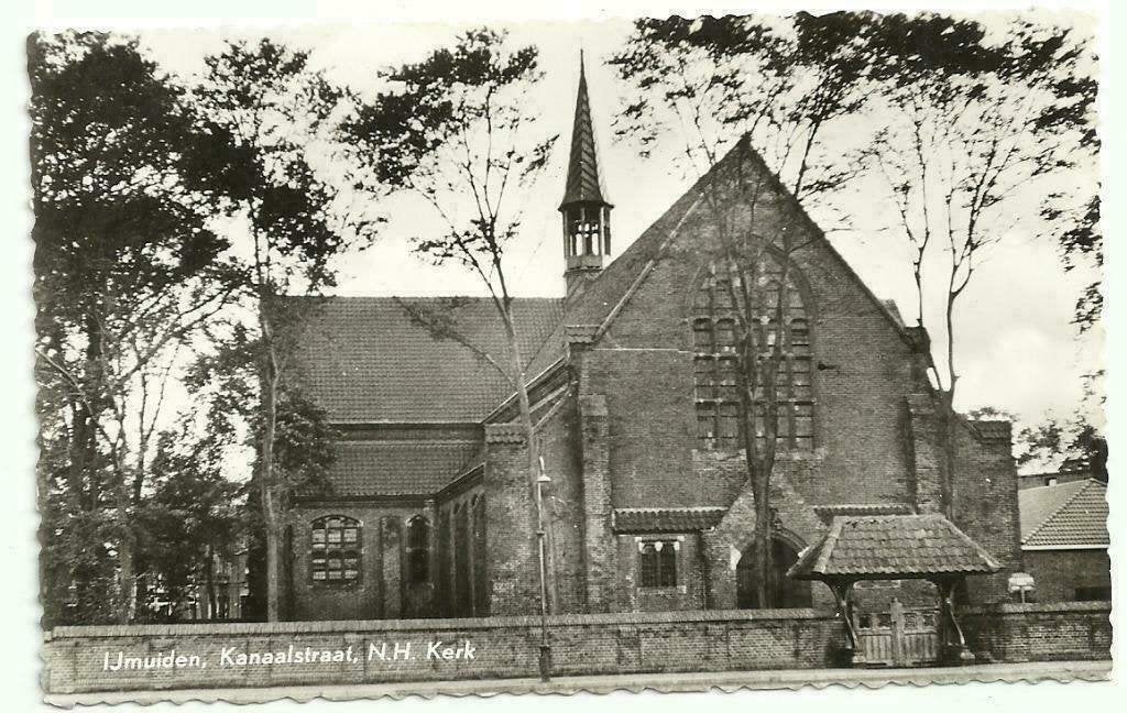 AK IJmuiden - Kanaalstraat, N.H. Kerk, Verzenden, 1960 tot 1980, Ongelopen, Noord-Holland