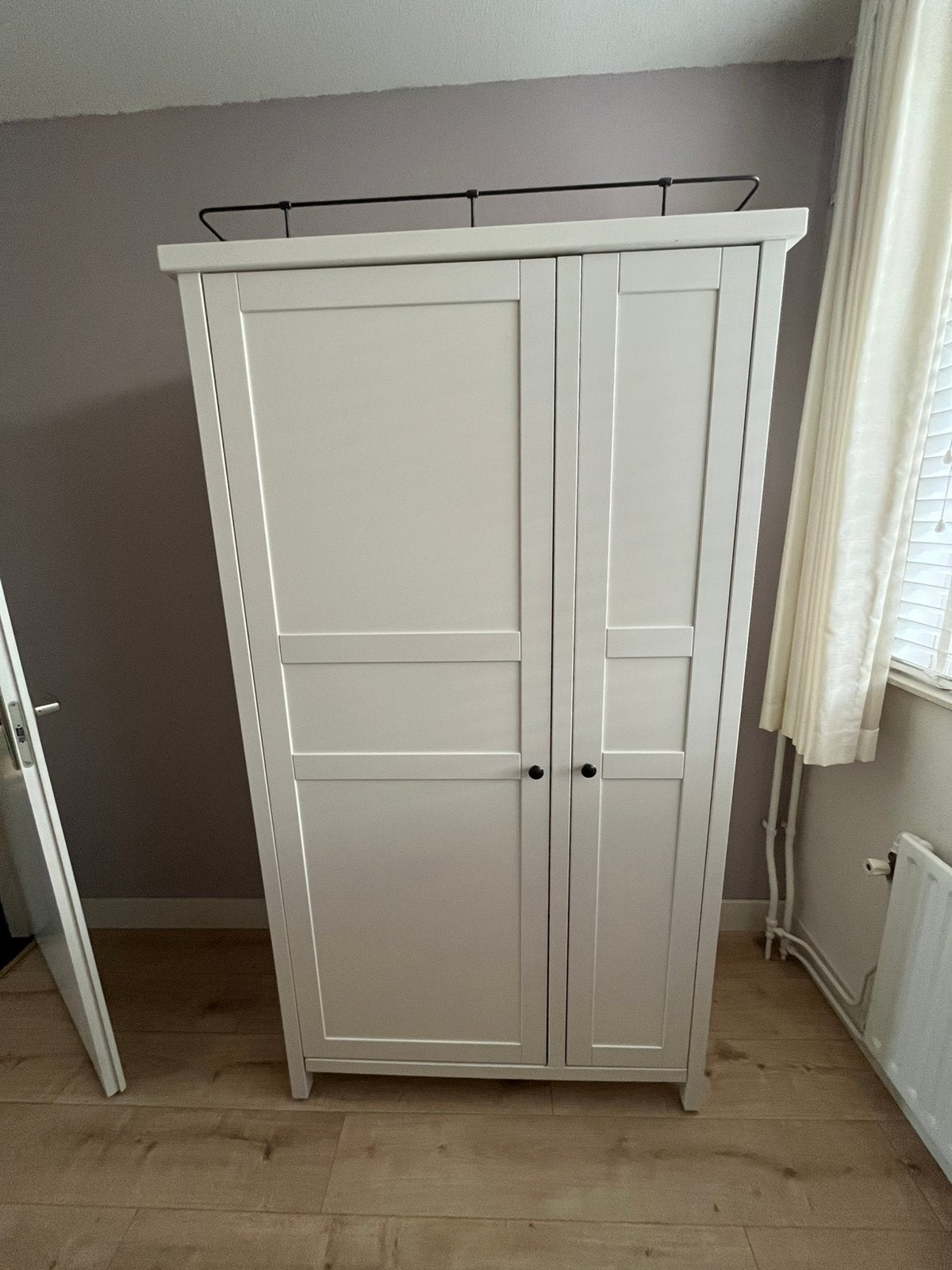 Ikea hemnes kleding kast, Ophalen, Met deur(en), Gebruikt, 100 tot 150 cm
