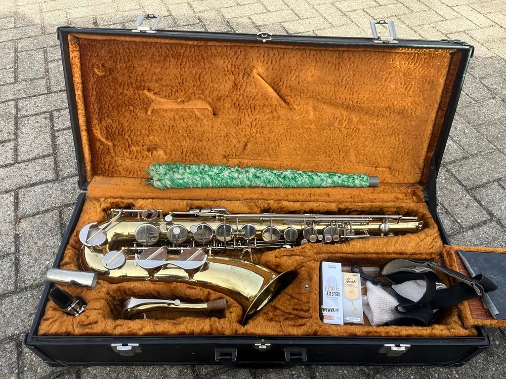 Tenor Saxofoon Amati Kraslice ATS 24, Ophalen of Verzenden, Gebruikt, Tenor
