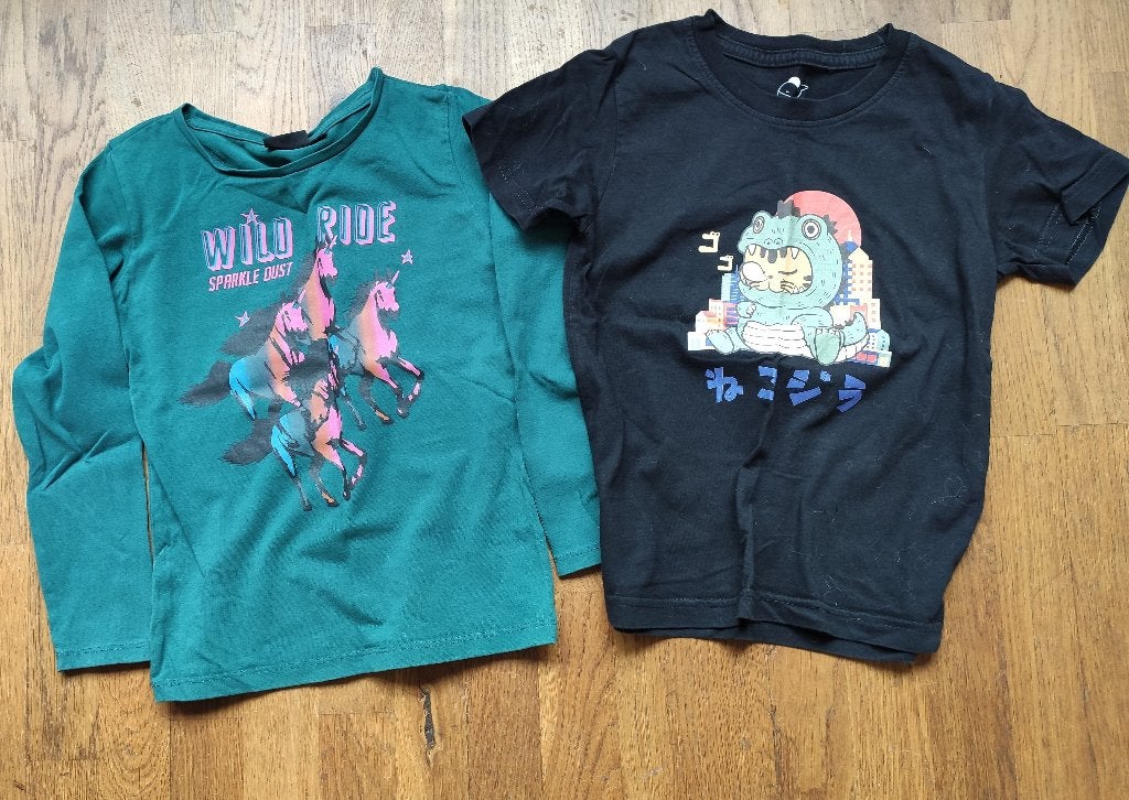 Set kinderkleding maat 122, Ophalen of Verzenden, Zo goed als nieuw, Meisje, Overige typen