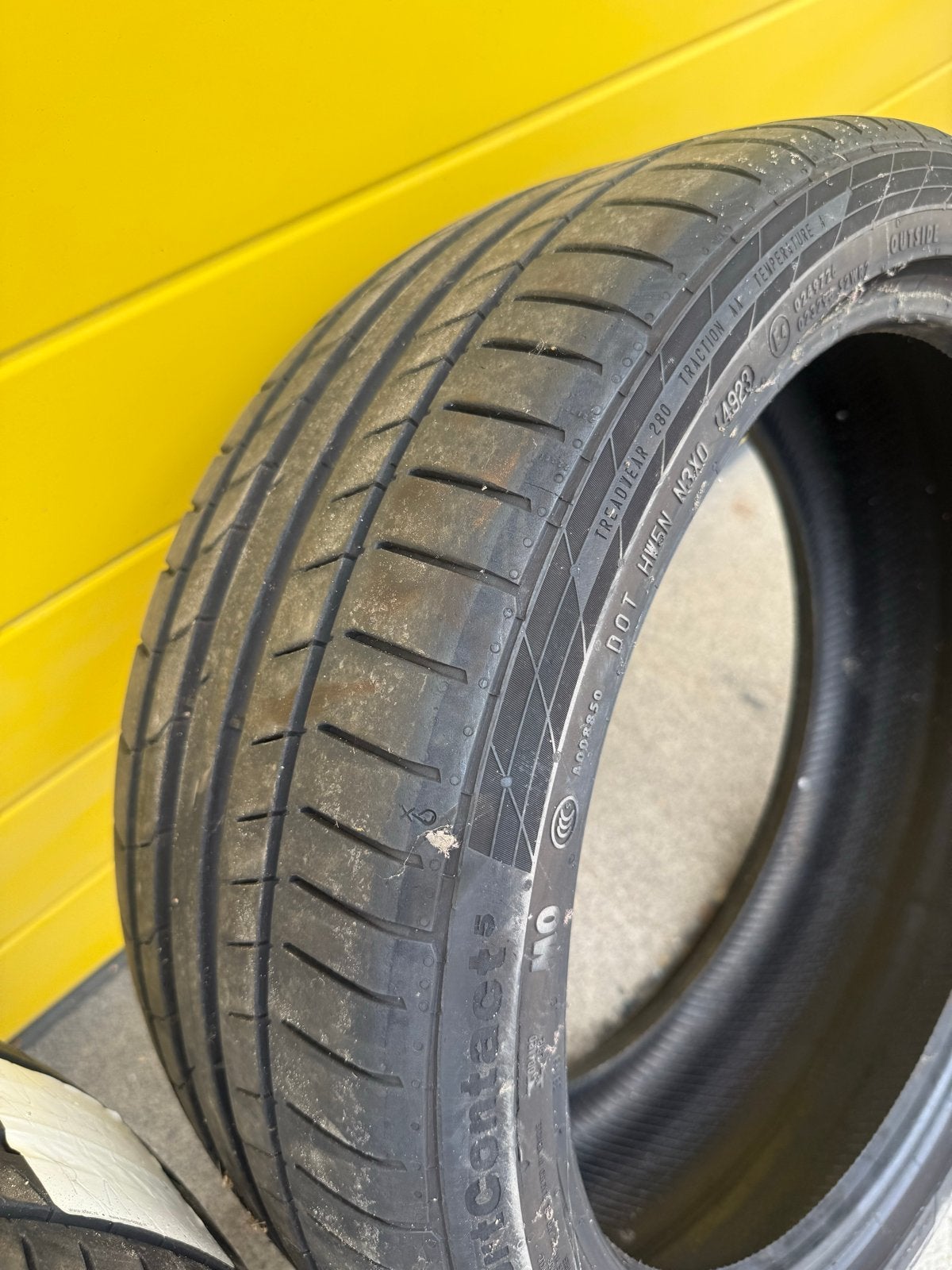 4x Zomerbanden: Continental Sport, Auto-onderdelen, Banden en Velgen, Ophalen, 18 inch, Band(en), Personenwagen