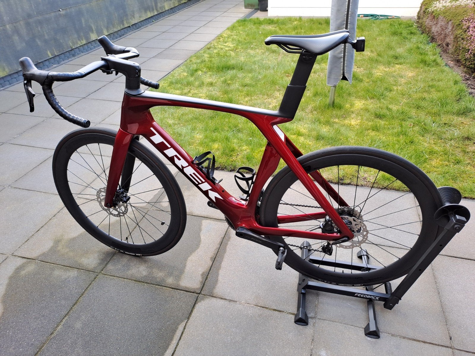 Trek Madone Sl 6 gen 7 105 di2  L 58, Fietsen en Brommers, Fietsen | Racefietsen, Carbon, Zo goed als nieuw, 57 tot 61 cm, Meer dan 20 versnellingen