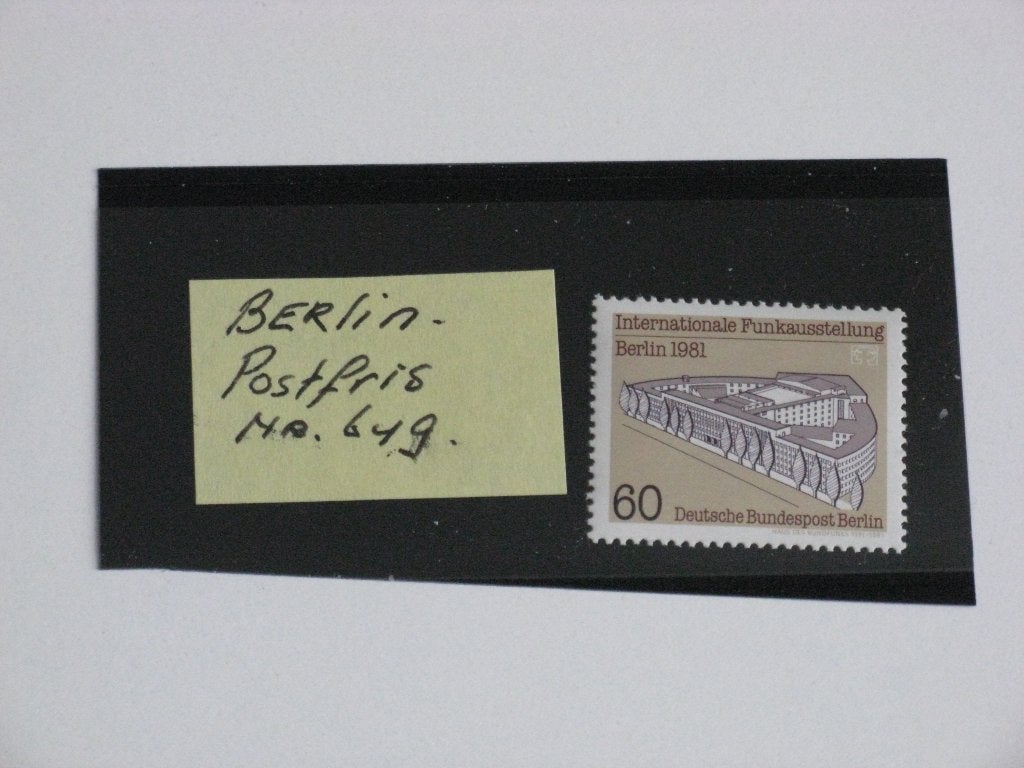 Duitsland Berlijn 1981 16 juli Internationale, Ophalen of Verzenden, BRD, Postfris