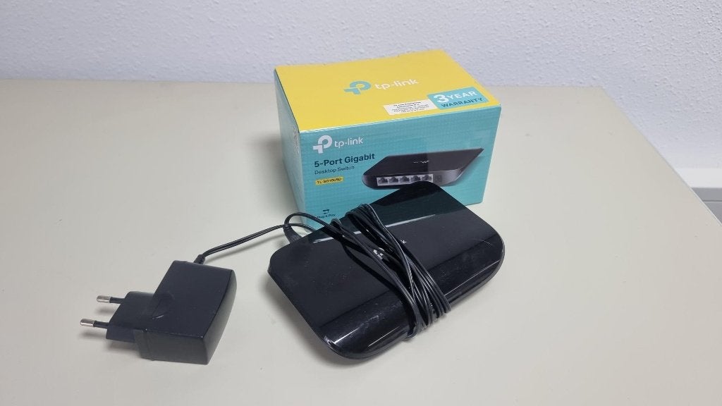 TP Link 5-port Gigabit, Ophalen, Gebruikt