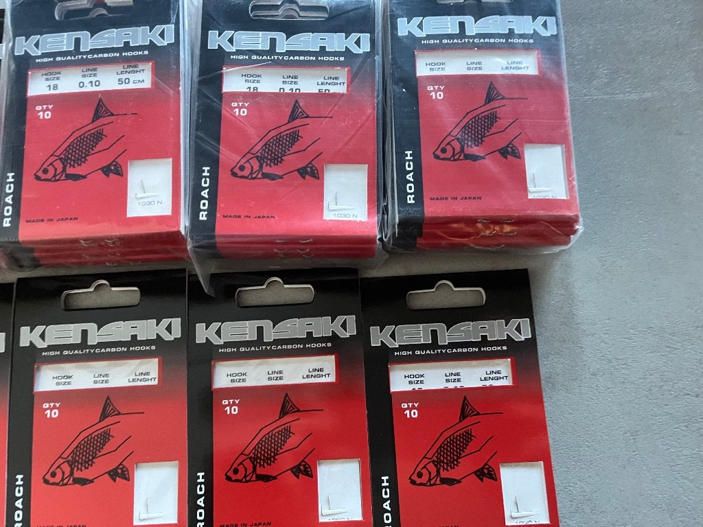 adv 904 / NIEUW 60 onderlijnboekjes KENSAKI, Ophalen of Verzenden, Gebruikt, Haak