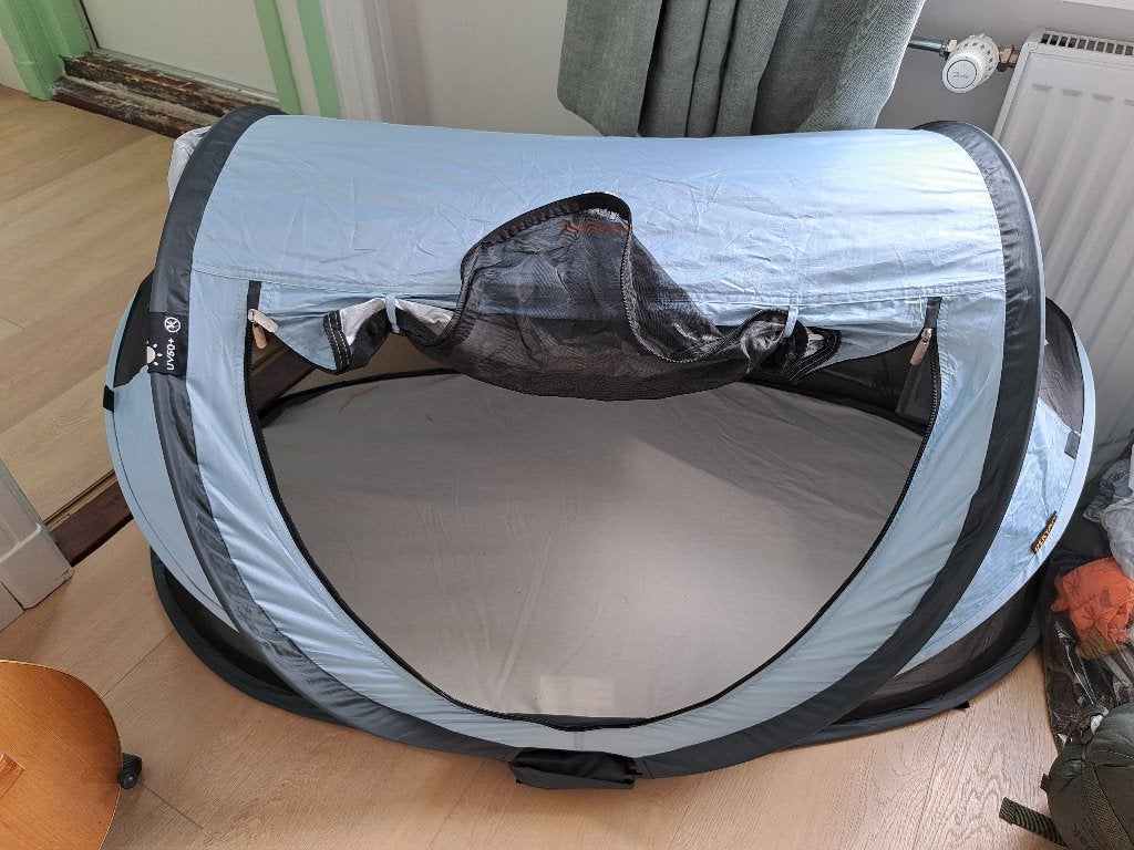 Deryan Peuter Luxe Reisbedje - Ideaal voor onderweg, Ophalen, Gebruikt, Reisbedje