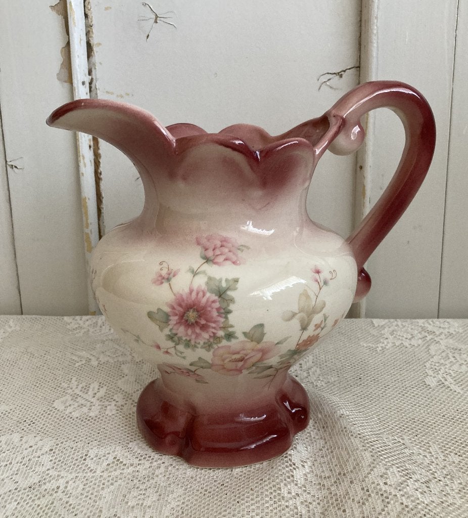 Brocante Engelse kan - meidenkan - kleine lampetkan, Ophalen
