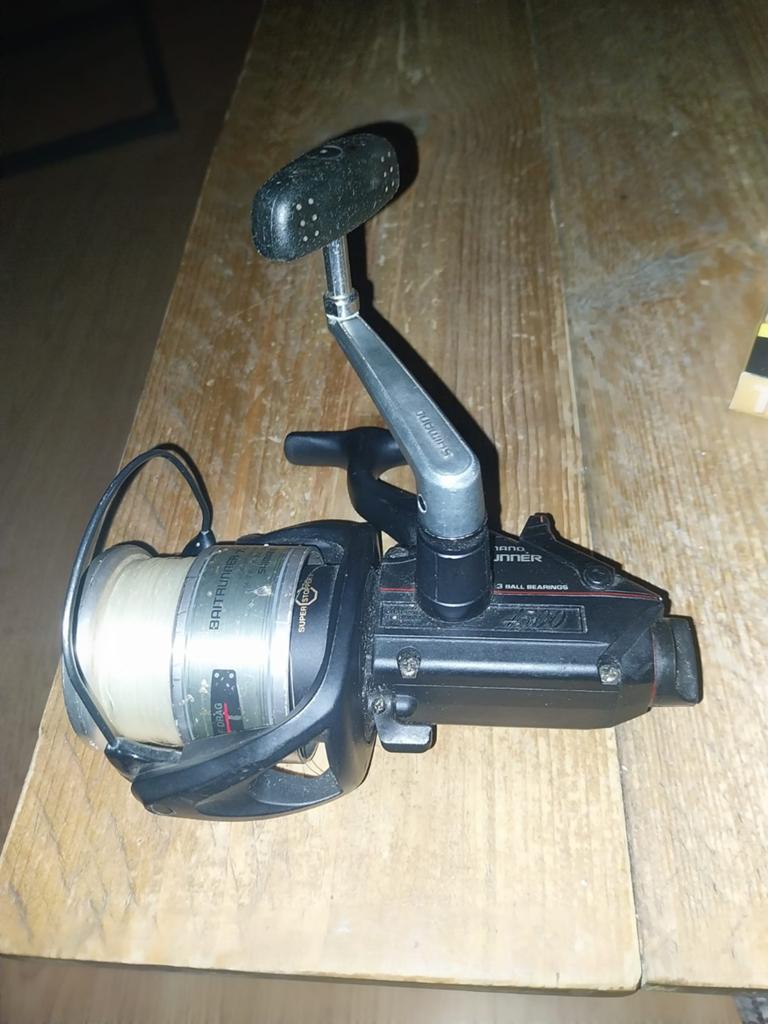 Shimano 4500B baitrunner, Ophalen of Verzenden, Molen