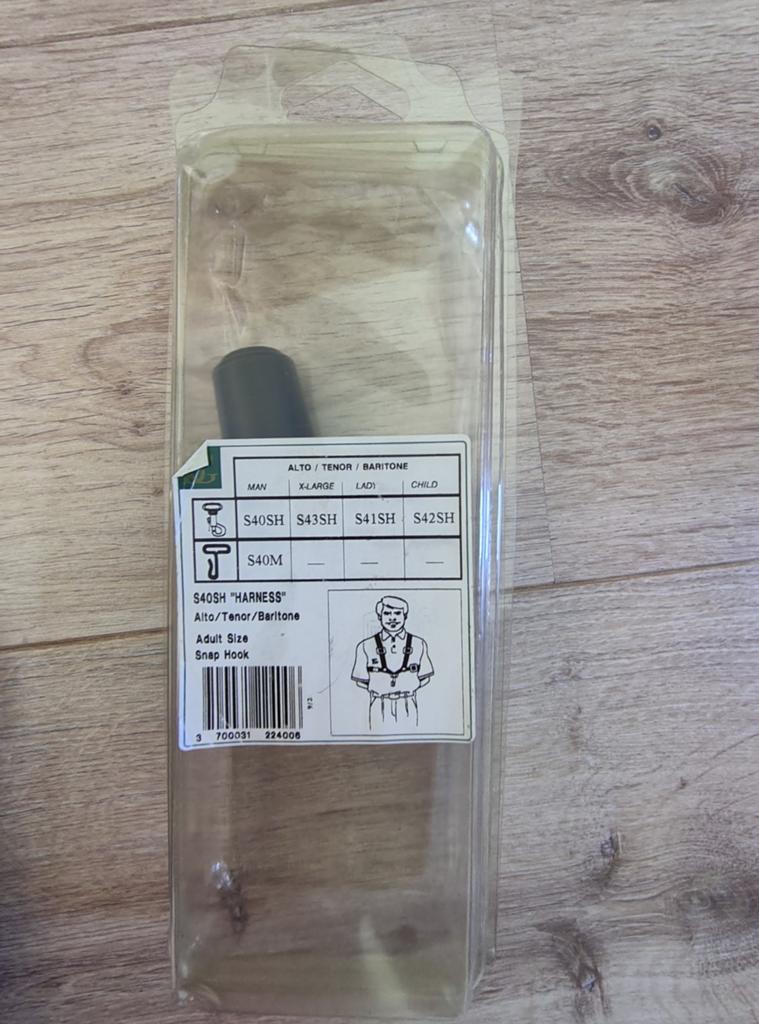 BG Saxofoon Harnas S40SH - Alto/Tenor/Bariton, Muziek en Instrumenten, Blaasinstrumenten | Saxofoons, Ophalen of Verzenden, Gebruikt