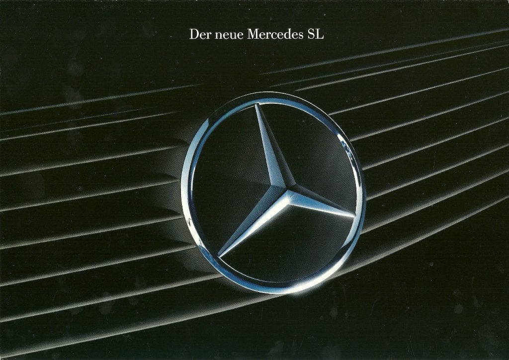 Mercedes SL cabriolet klasse folder, Ophalen of Verzenden, Zo goed als nieuw, Mercedes