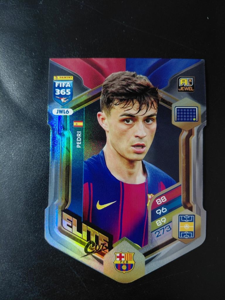Pedri (fc barcelona) elite cut panini, Ophalen of Verzenden, Nieuw, Buitenlandse clubs, Poster, Plaatje of Sticker