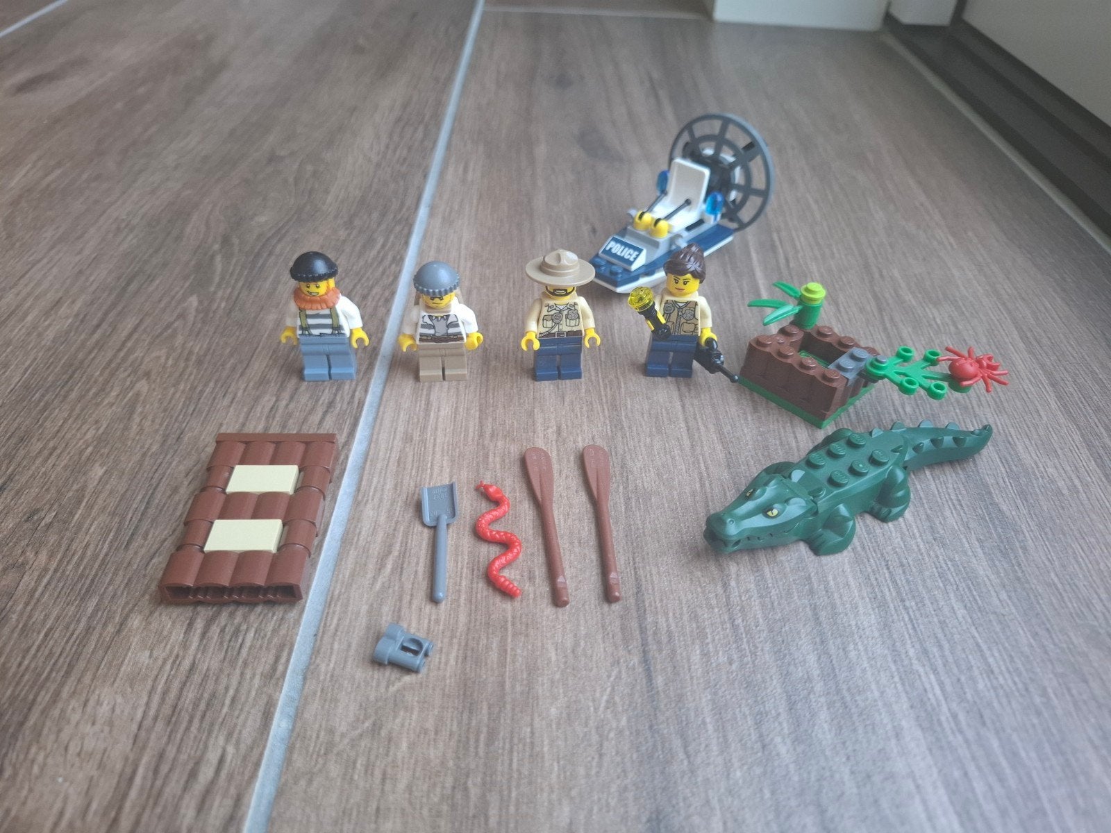 Lego City Moeraspolitie Starter Set 60066, Lego, Ophalen of Verzenden, Complete set, Compleet