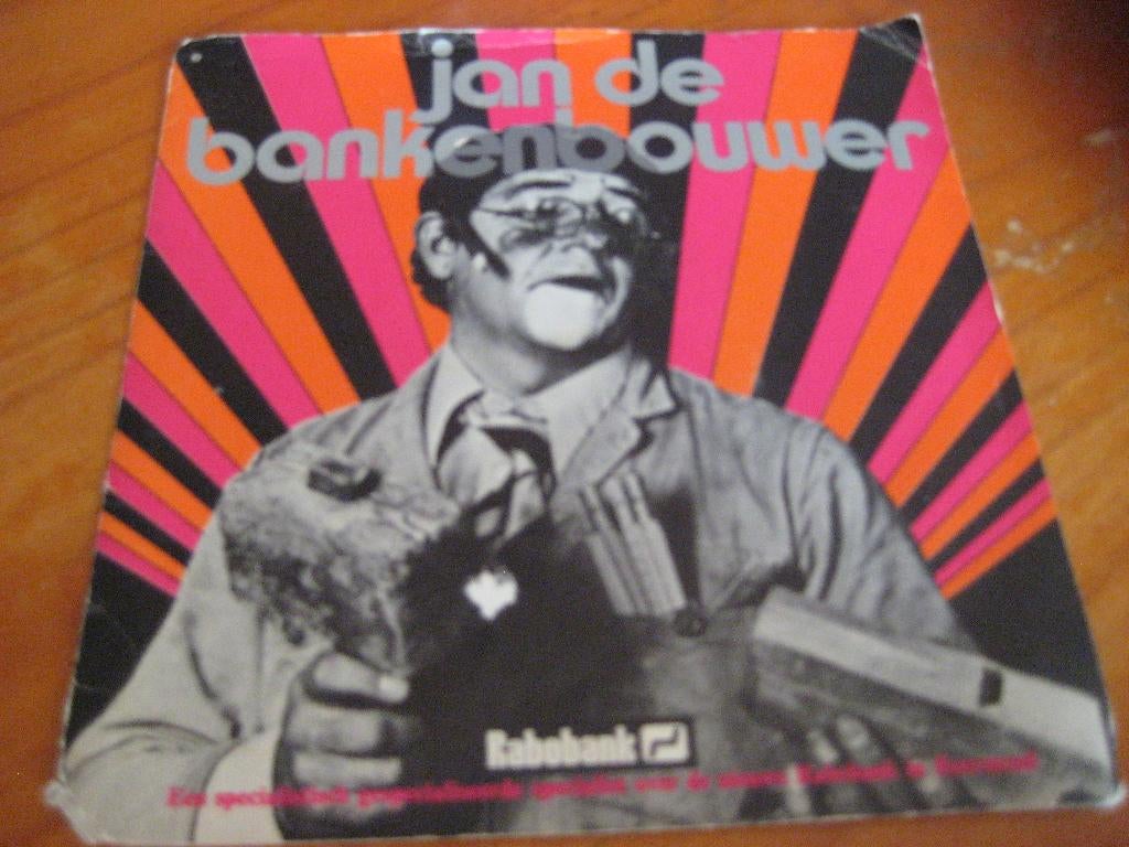 Jan de Bankenbouwer, Ophalen of Verzenden, Zo goed als nieuw, Nederlandstalig, Single