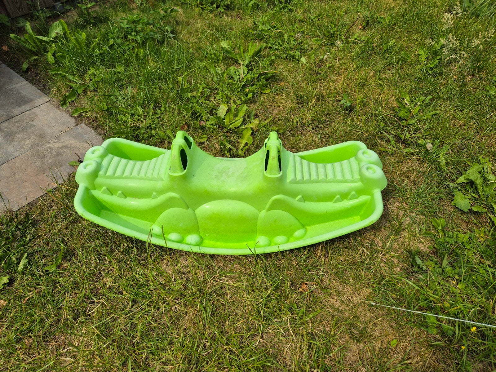 Groene krokodil wipwap voor kinderen, Ophalen of Verzenden
