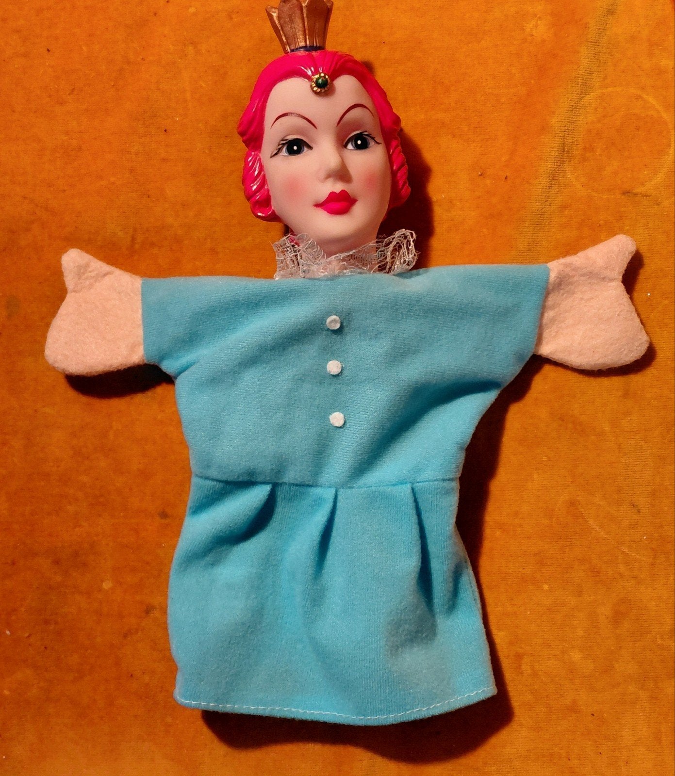 Simba handpop prinses 30 cm, Ophalen of Verzenden, Gebruikt, Overige typen
