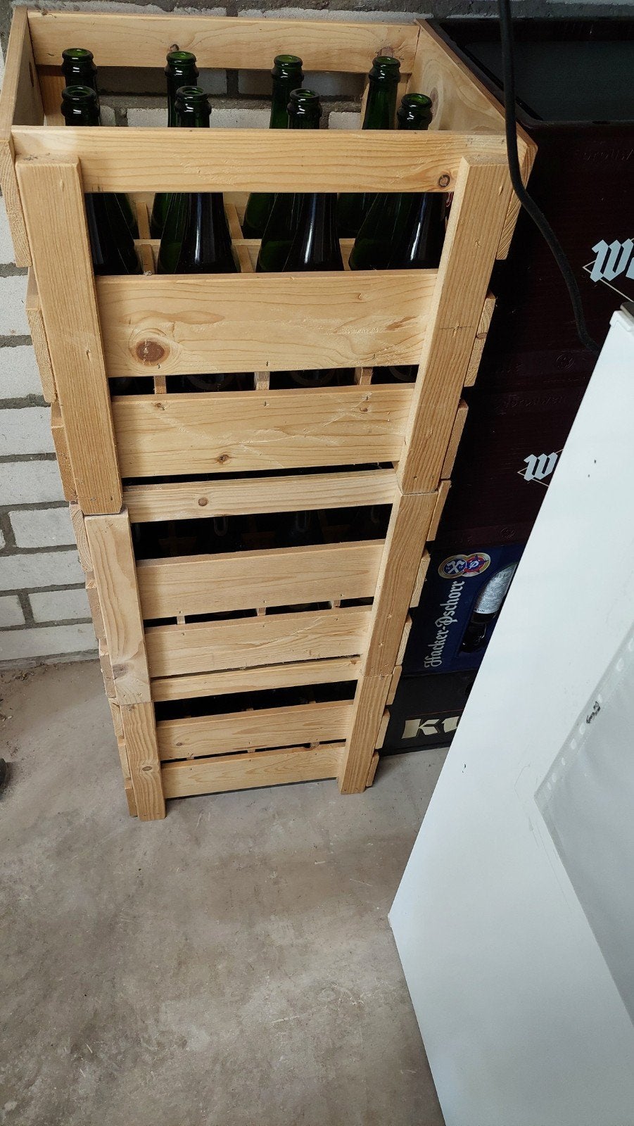 Bierflessen 0,75 liter, Ophalen