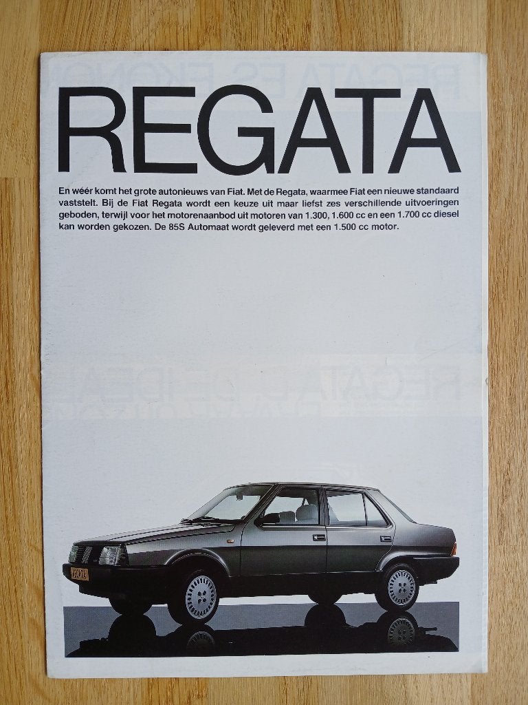 FIAT REGATA, Ophalen of Verzenden, Zo goed als nieuw, Overige merken, Fiat